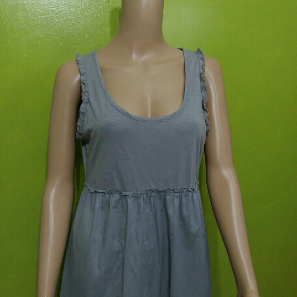J Crew Jessie Cotton Tank Sleeve Dress Sz Medium - Picture 2 of 6